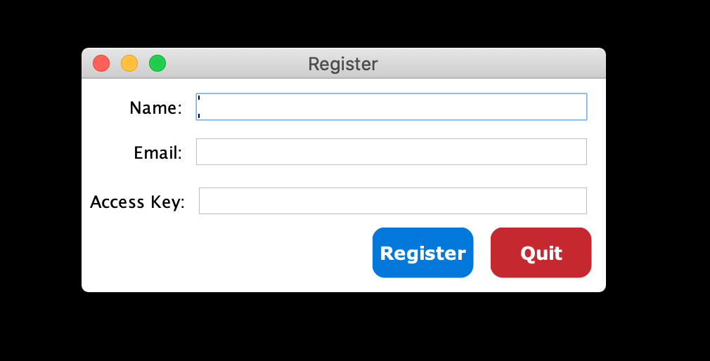 Activation window screenshot