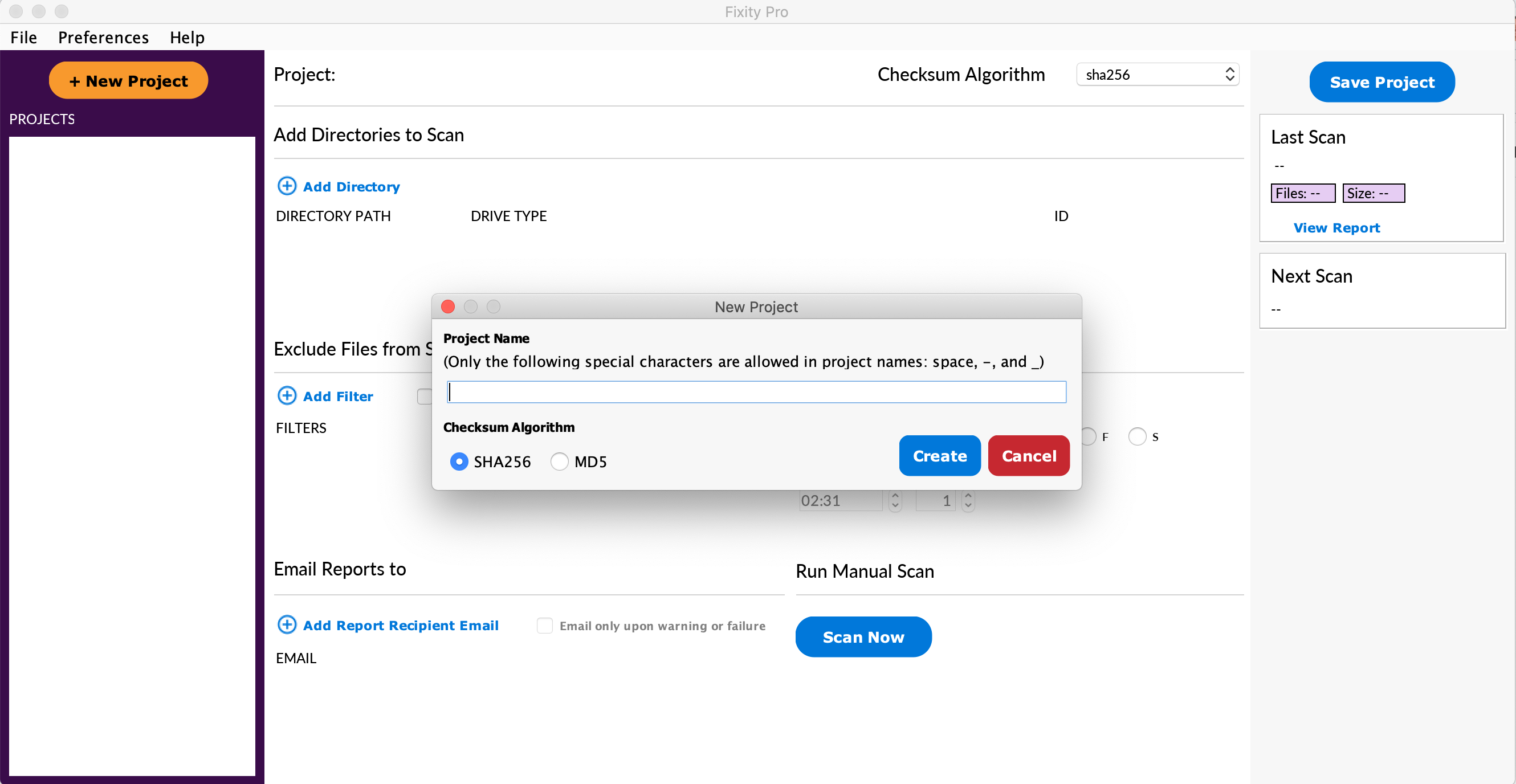 Main window screenshot