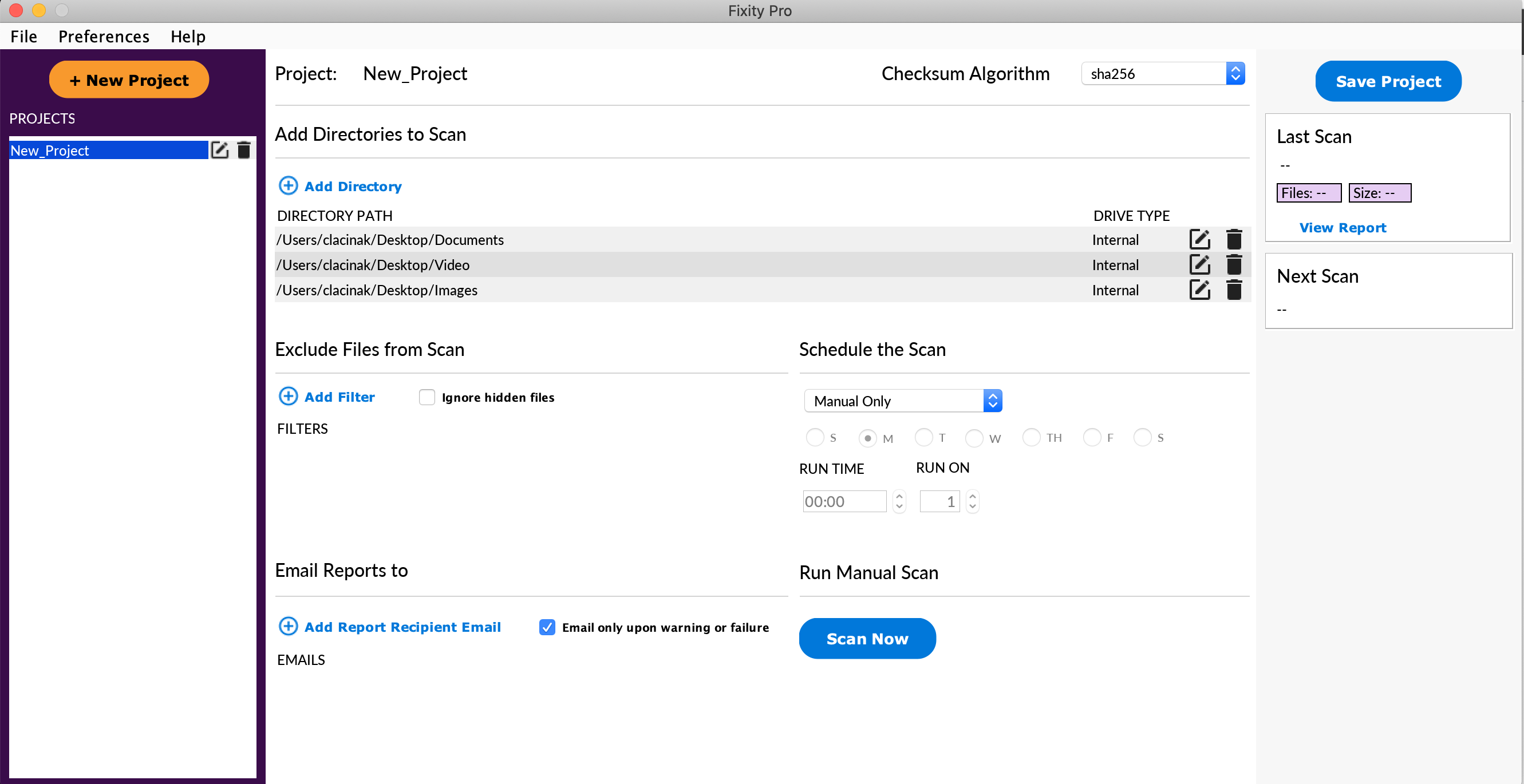 Main window screenshot